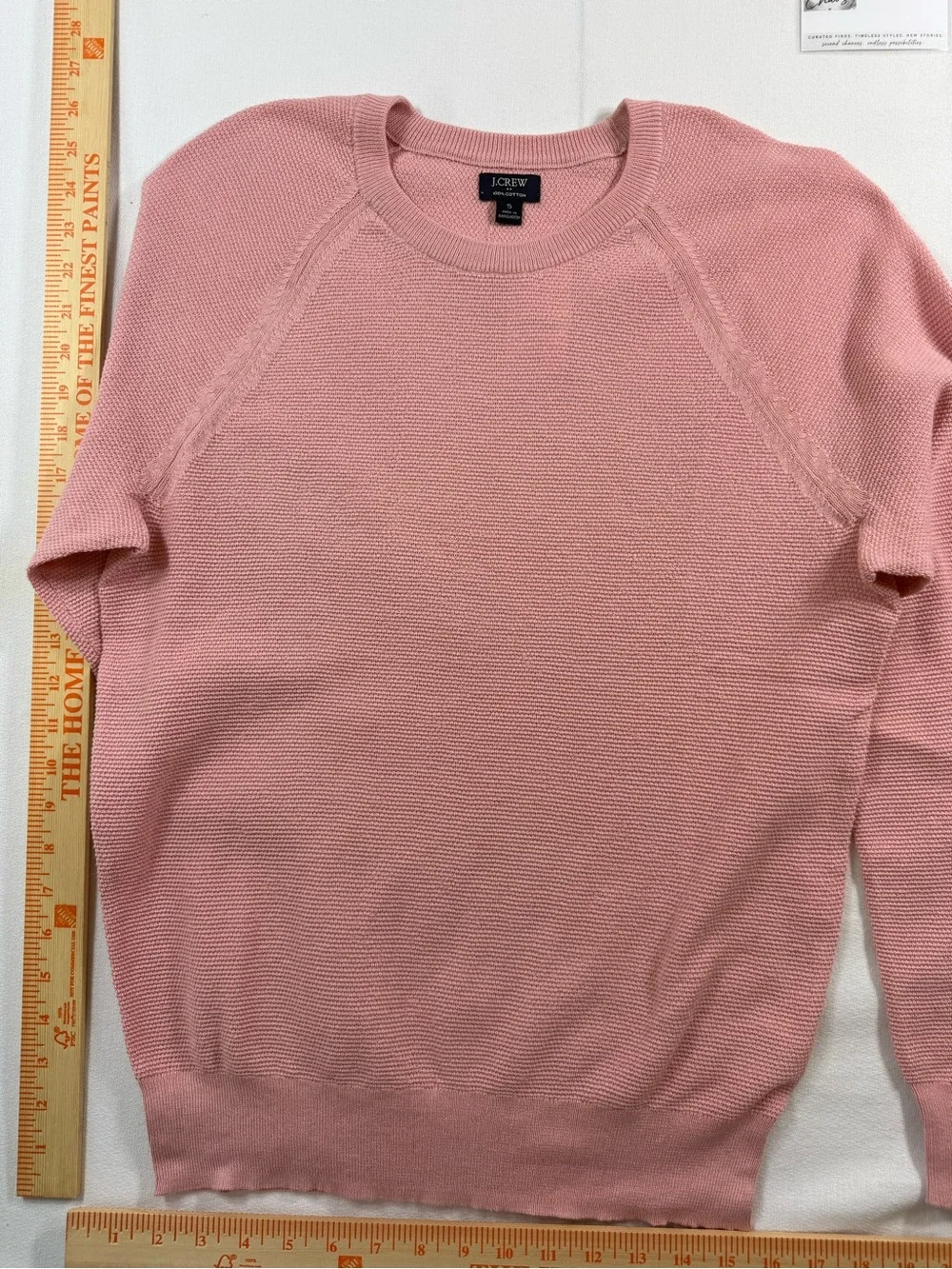 NWT J. Crew Men's Crewneck Sweater in Dusty Rose
